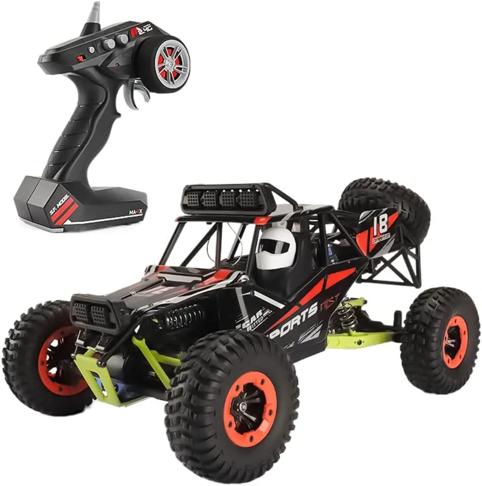 Remote Control Car,1:12 Scale Fast RC Cars All Terrain,High Speed 50km/h Rock Crawler RC Truck 4x4 Off Road Waterproof 2.4 GHz Control Climbing Vehicle Gift for Kids Adults Boy RTR