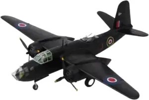 Replica 1:72 for HA4208 Boston Mk.V Fighter Air Planes Classic Aircraft Alloy Finished Aircraft Model Scene Collection Display Airplane Toy