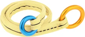 Retrievable Anchor Loop for Tree Climbing Gear, 120cm Yellow, Polyester, 22 KN Strength