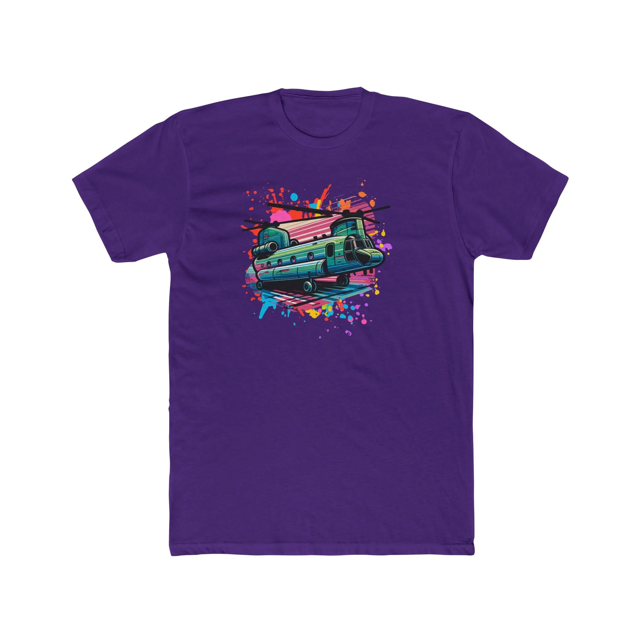 Retro Chinook 100% Cotton Crew Tee