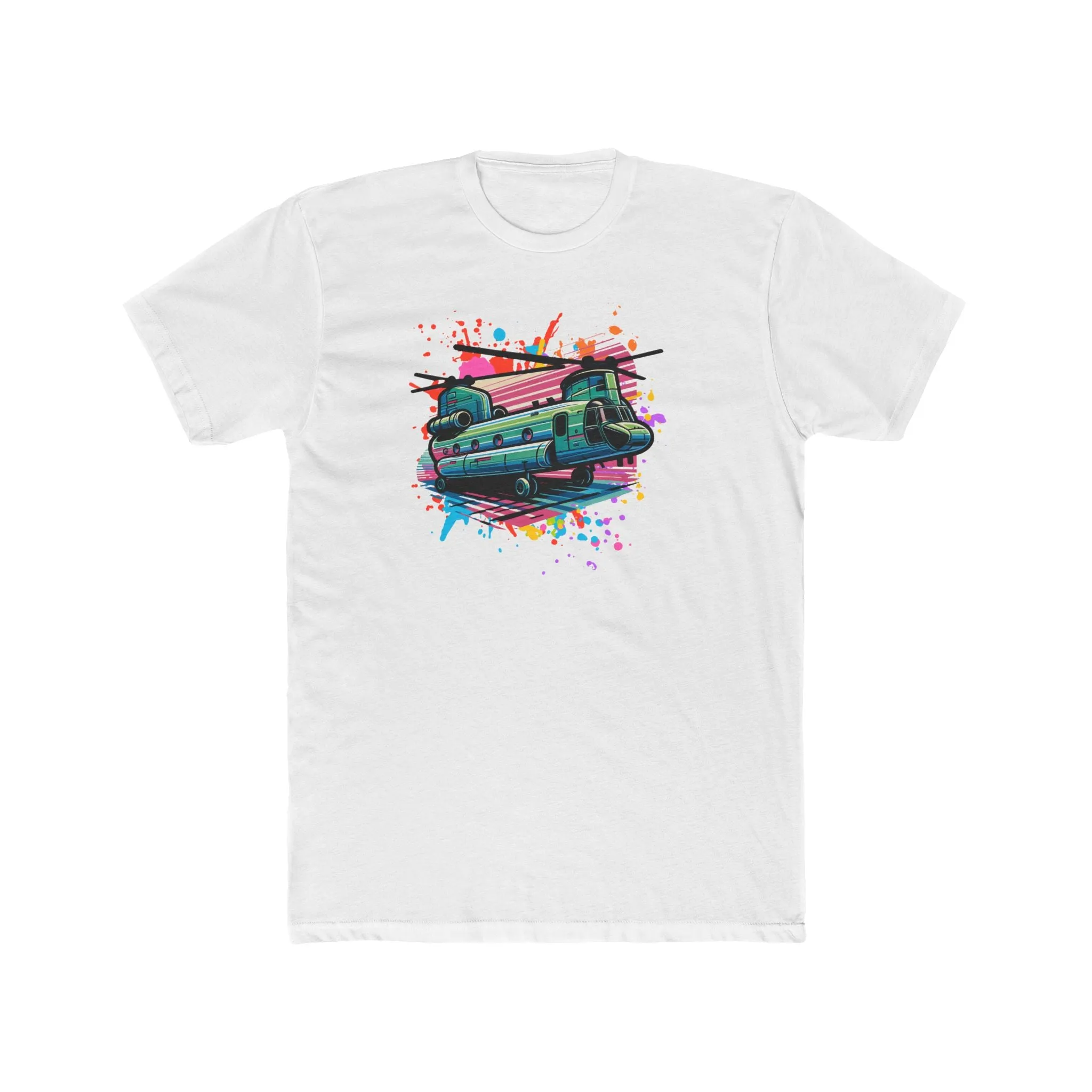 Retro Chinook 100% Cotton Crew Tee