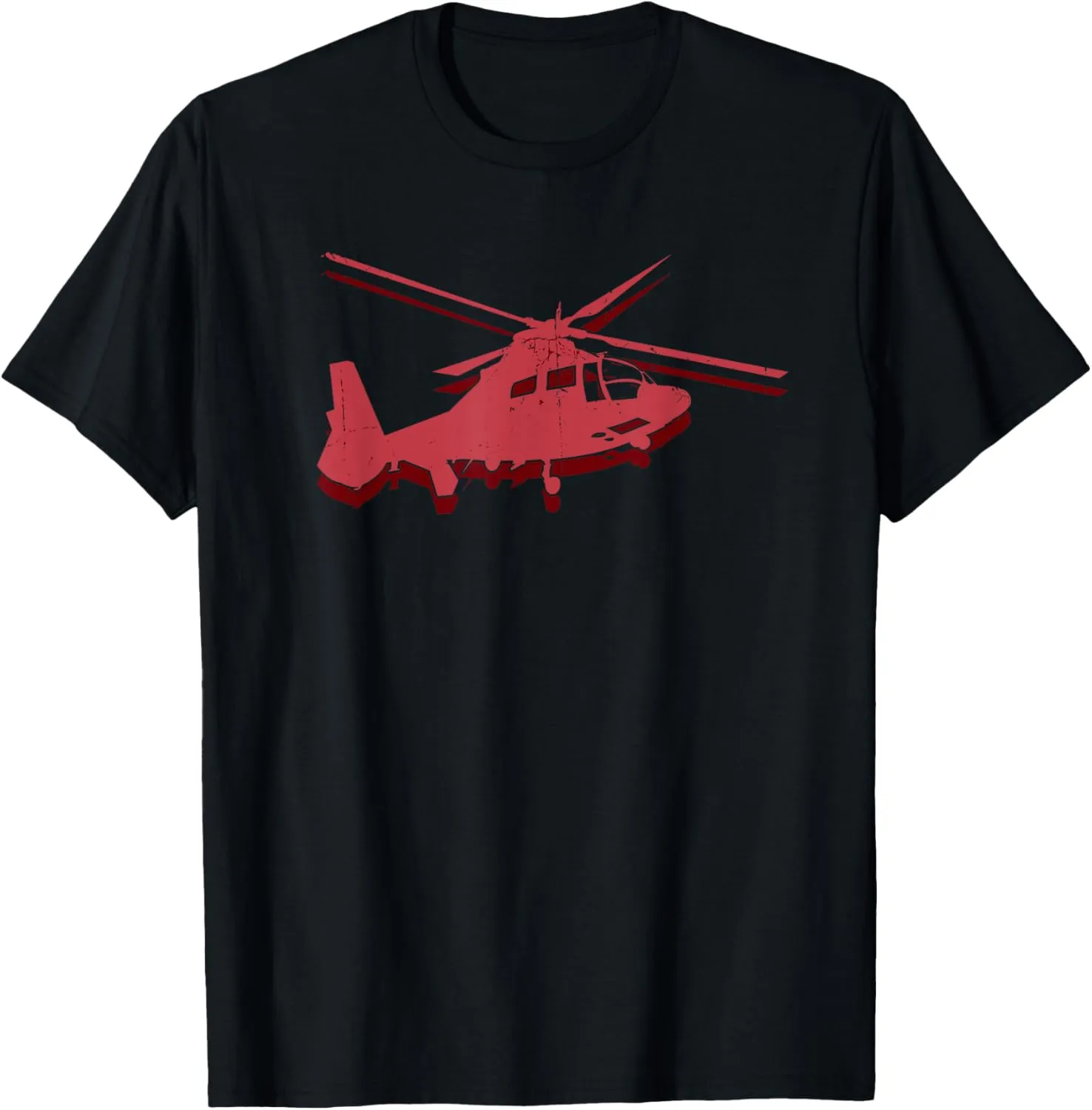 Retro Helicopter Pilot Men Women Aviation Rotorcraft Pilot T-Shirt