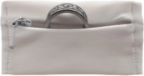 Ring Holder - Stylish Portable Wristband with Hidden Pocket for Men/Women, Discreet Jewelry Protector & Keeper, Key Holder, Gym Organizer, Travel & Fitness Accessories, Wedding Ring Storage