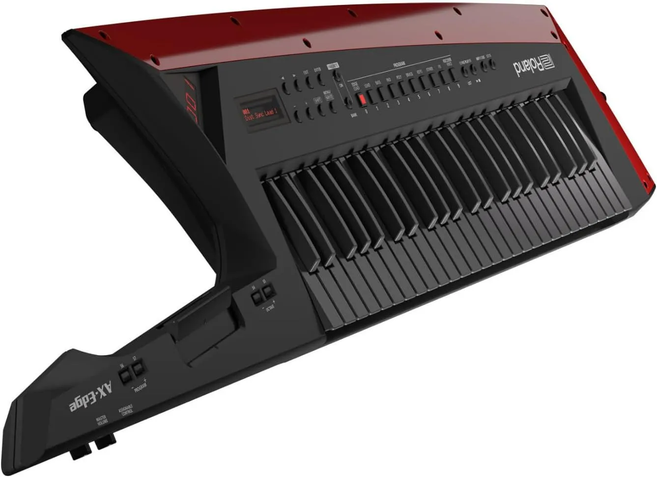 Roland AX-Edge 49-Key Keytar, With Velocity And Channel After Touch, Black