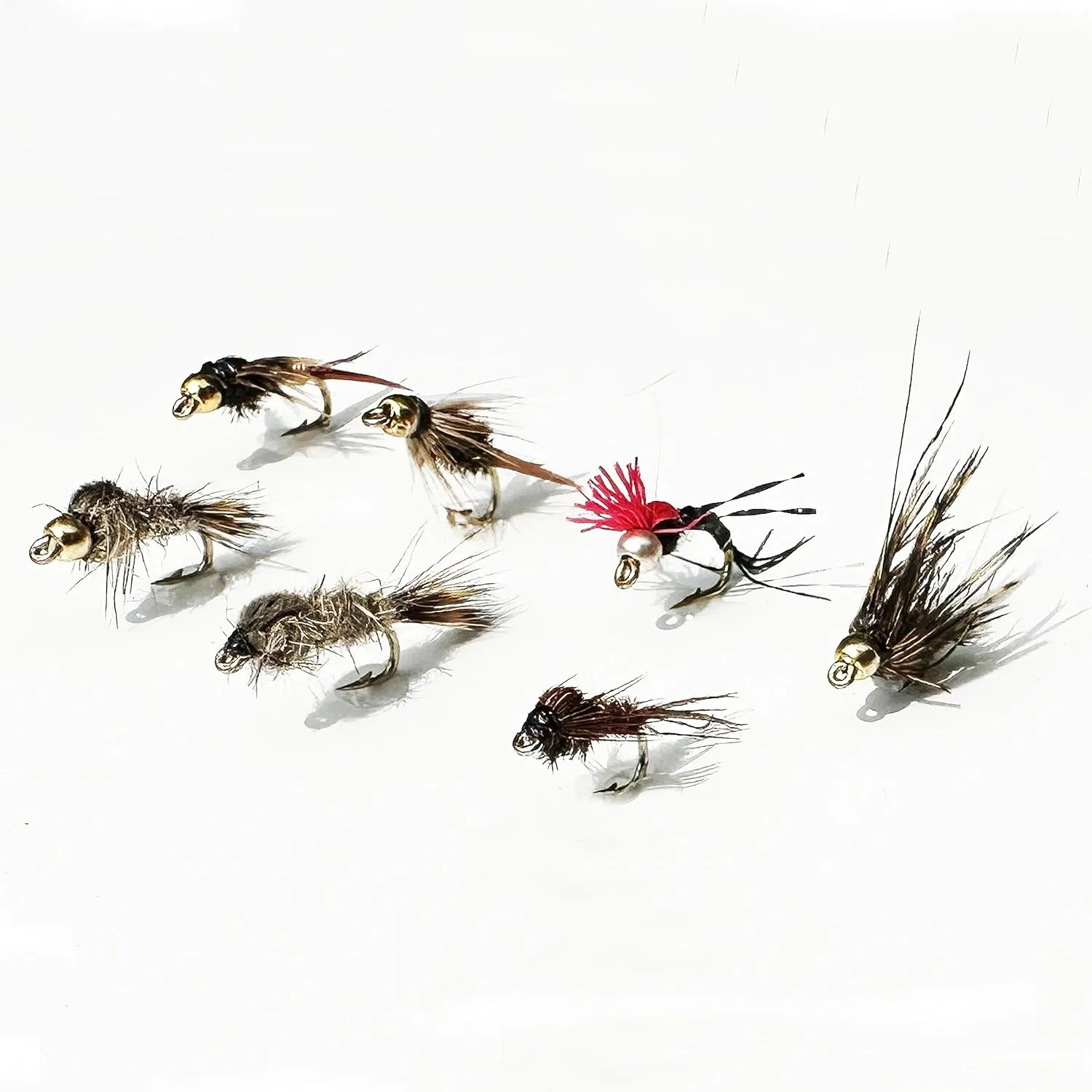 RoxStar Fly Shop Nymph Fly Hatch Pack, Premium Nymph Flies for Trout, Fly Fishing Flies for Trout, Tied in House