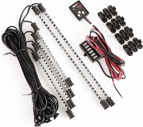 Rugged Ridge Interior Light for Jeep Wrangler/Gladiator | Plug-n-Play, Multi-Color LED's | 11250.09 | Fits 2007-2025 Jeep Wrangler JK/JL; 2020-2025 Jeep Gladiator JT