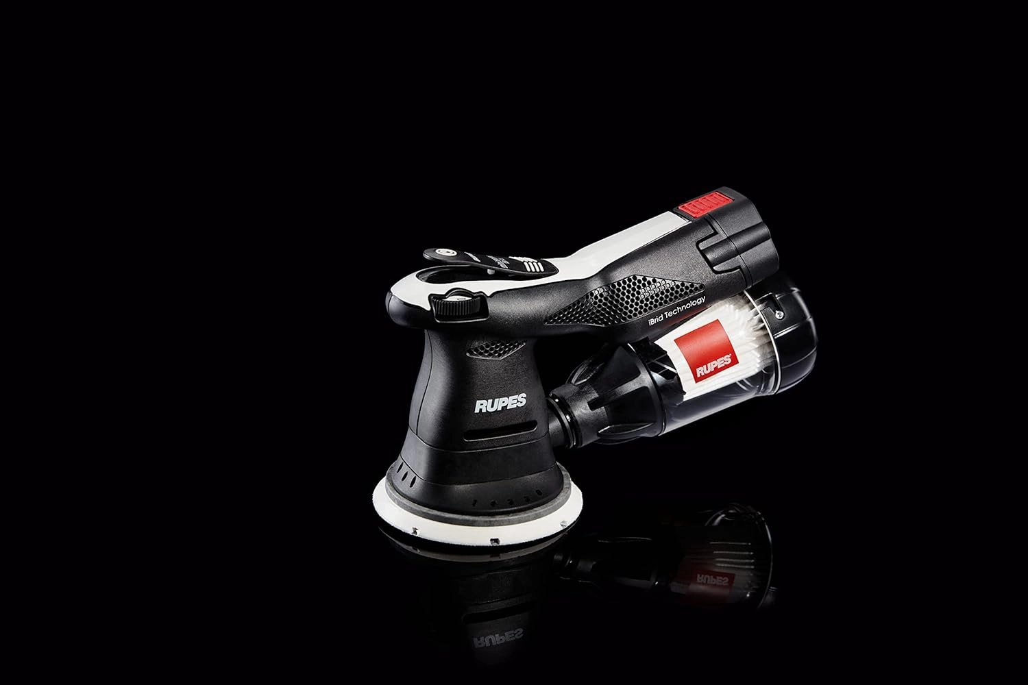 RUPES iBRID random orbital sander Ø125mm HSR73 STB kit   charger  2 battery pack  green tech filter