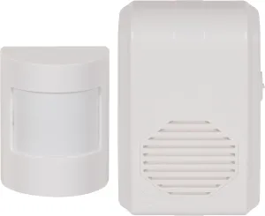 Safety Technology International, Inc. STI-3610 Wireless Motion-Activated Chime with Receiver 500' Range, Selectable Detection Zone 20' - 42'