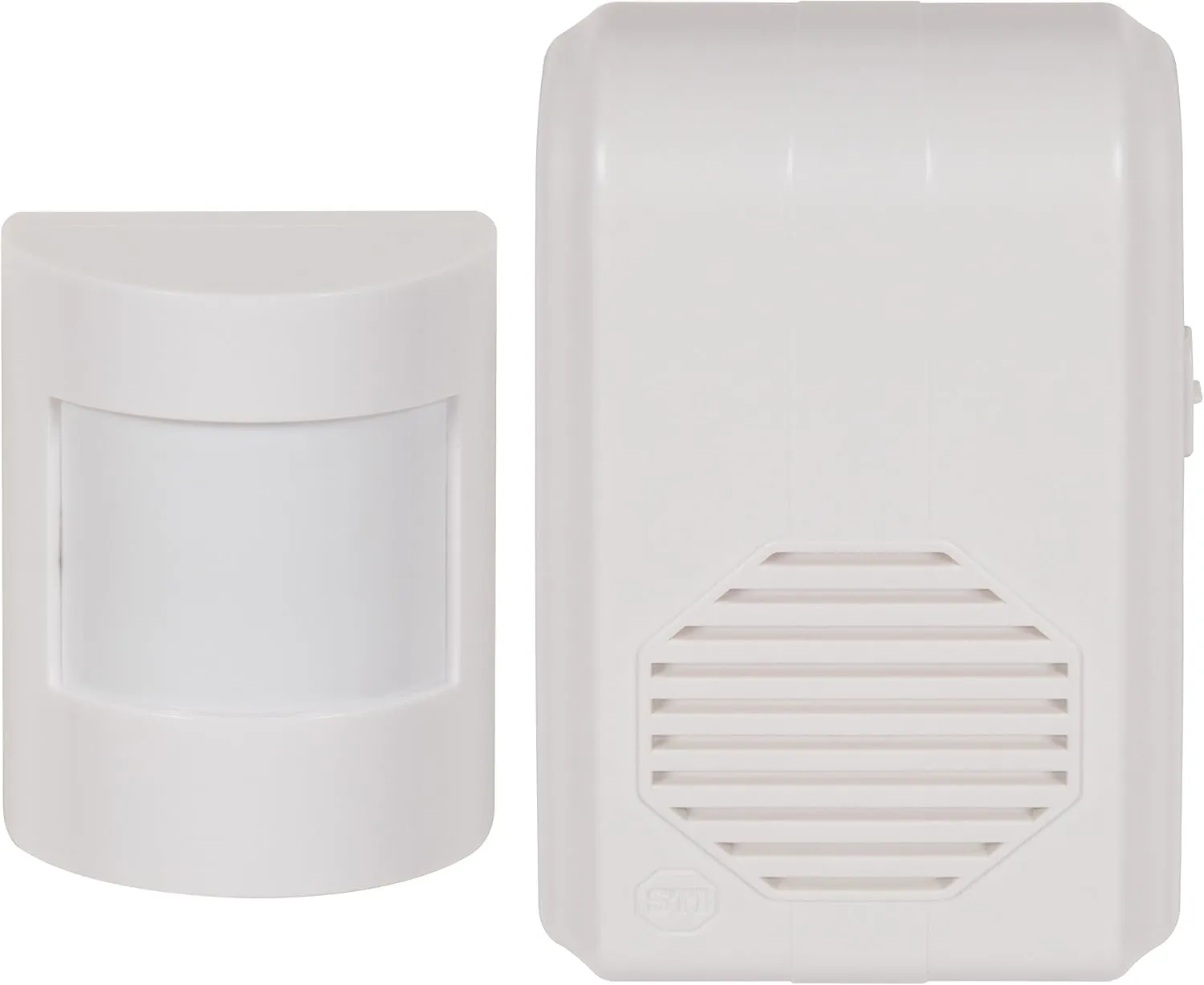 Safety Technology International, Inc. STI-3610 Wireless Motion-Activated Chime with Receiver 500' Range, Selectable Detection Zone 20' - 42'