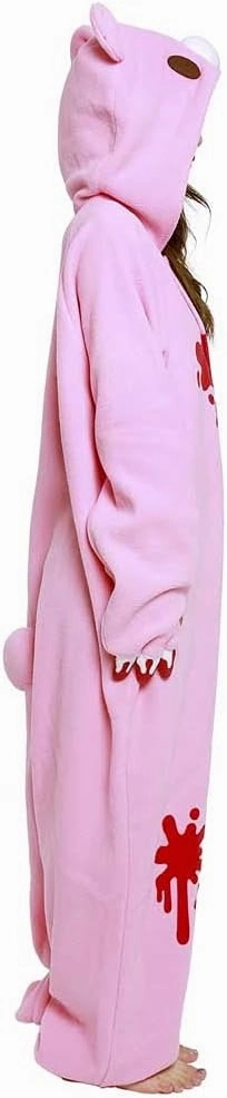 SAZAC Gloomy Bear Kigurumi - Onesie Jumpsuit Halloween Costume