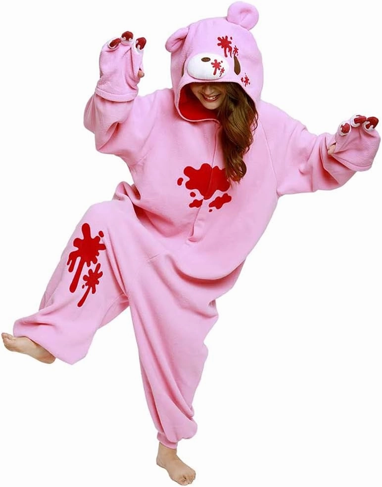 SAZAC Gloomy Bear Kigurumi - Onesie Jumpsuit Halloween Costume