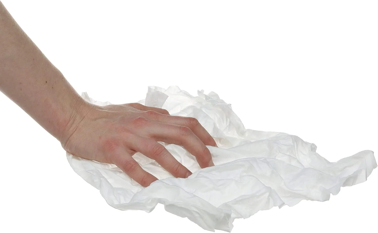 Seachoice Lint-Free Paint and Cleaning Rags, 13-1/2 in. X 15 in., Bag of 50 White