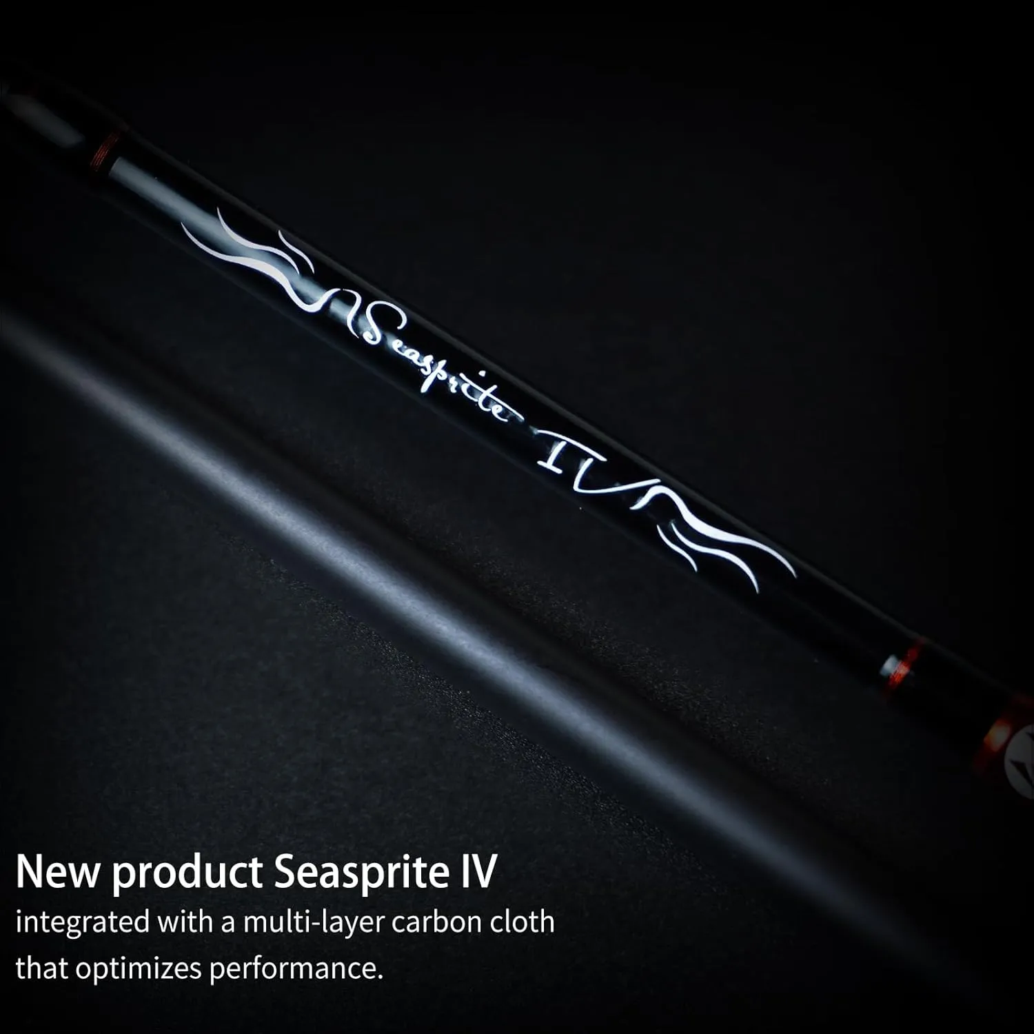 Seasprite IV Casting & Spinning Travel Fishing Rod(4 pcs),Portable Collapsible,High Performance Carbon Blank 24T 30T, Stainless Steel Line Guides w/Zirconium Oxide Rings Tip Top