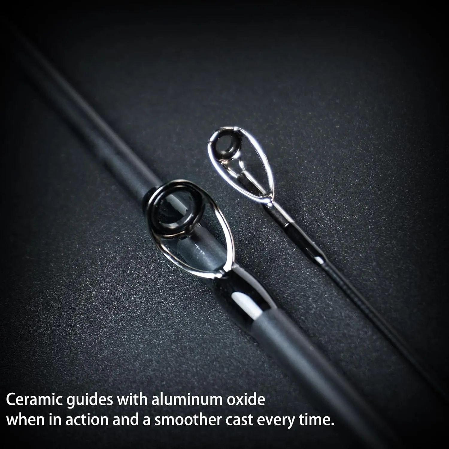 Seasprite IV Casting & Spinning Travel Fishing Rod(4 pcs),Portable Collapsible,High Performance Carbon Blank 24T 30T, Stainless Steel Line Guides w/Zirconium Oxide Rings Tip Top
