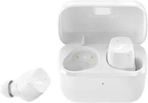 Sennheiser Consumer Audio CX True Wireless Earbuds - Bluetooth In-Ear Headphones for Music and Calls with Passive Noise Cancellation, Touch Controls, Bass Boost, IPX4 and 27-hour Battery Life, White
