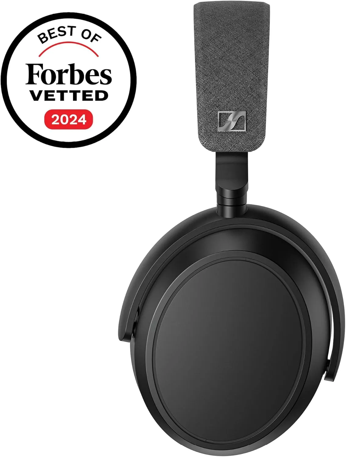 Sennheiser Consumer Audio Momentum 4 Wireless Headphones - Bluetooth Headset for Crystal-Clear Calls with Adaptive Noise Cancellation, 60h Battery Life, Lightweight Folding Design, Black (509266)