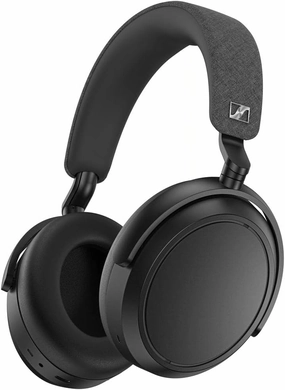 SENNHEISER Momentum 4 Wireless Headphones - Bluetooth Headset for Crystal-Clear Calls with Adaptive Noise Cancellation, 60h Battery Life and Customizable Sound, Black (Renewed)