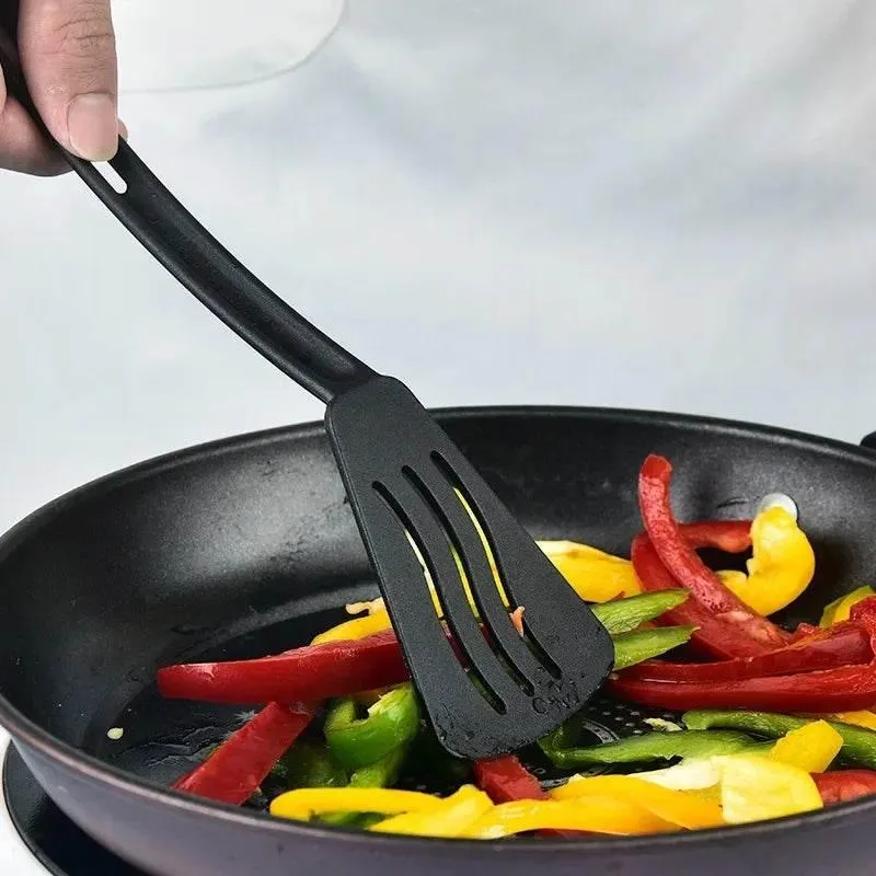 Silicone Kitchen Utensils Set - Portable Camping Cutlery  Spoons
