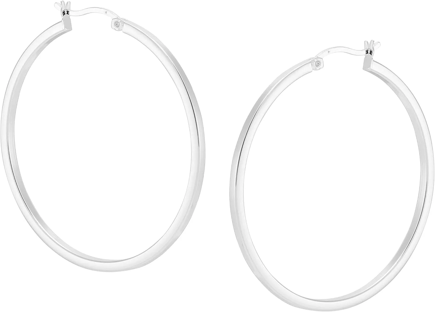 Silpada 'Winning Streak Tube Hoop Earrings'