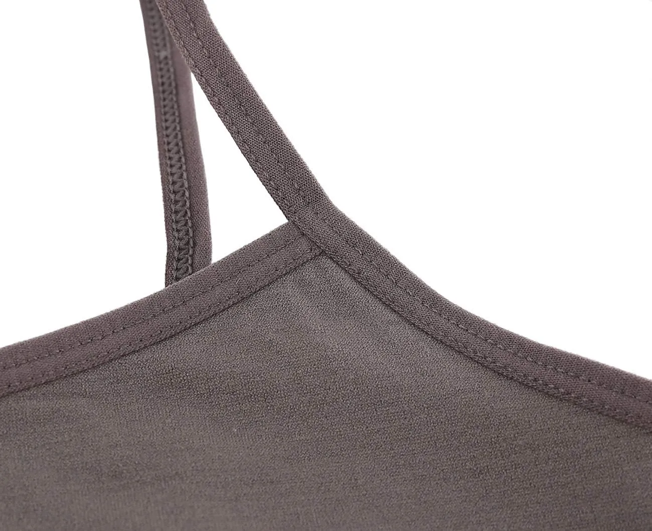 Simple Durable Mini Camisole Cropp Tank Tops for Women, Comfy Soft Stretch Seamless Basic Cami