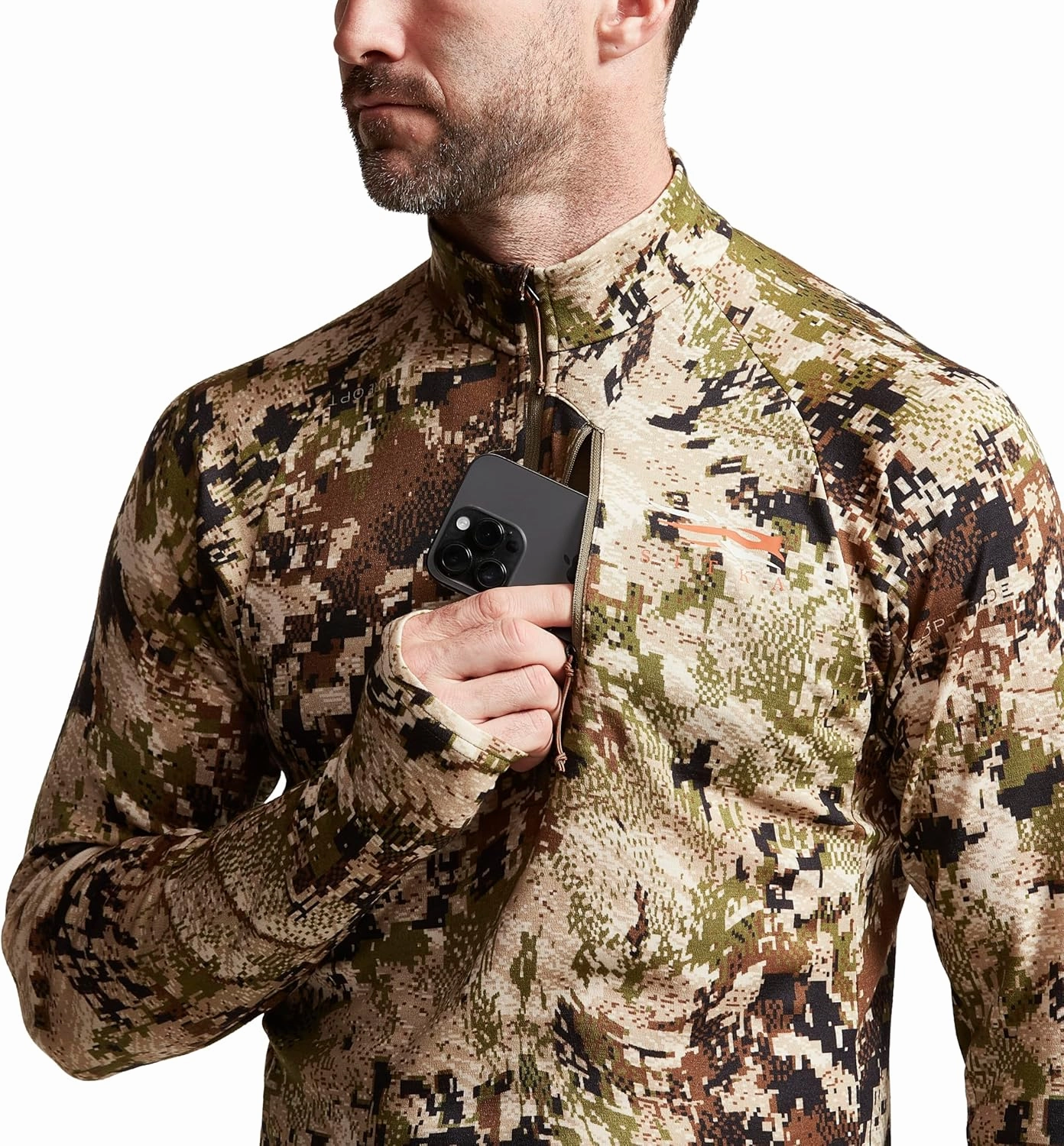 SITKA Gear Mens Core Merino 220 Half-Zip Jacket