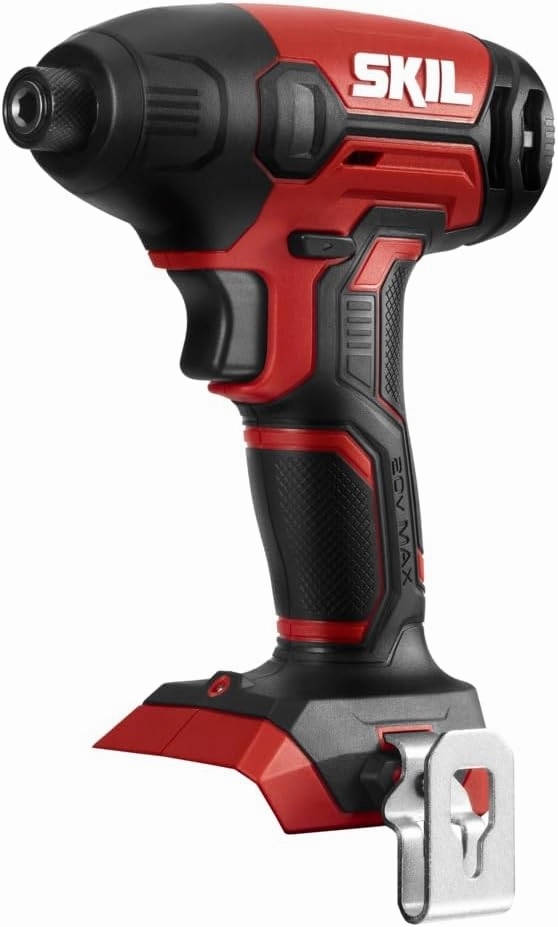 SKIL 20V 1/4 Inch Hex Cordless Impact Driver, Including 2.0Ah PWRCore 20 Lithium Battery and Charger - ID572702