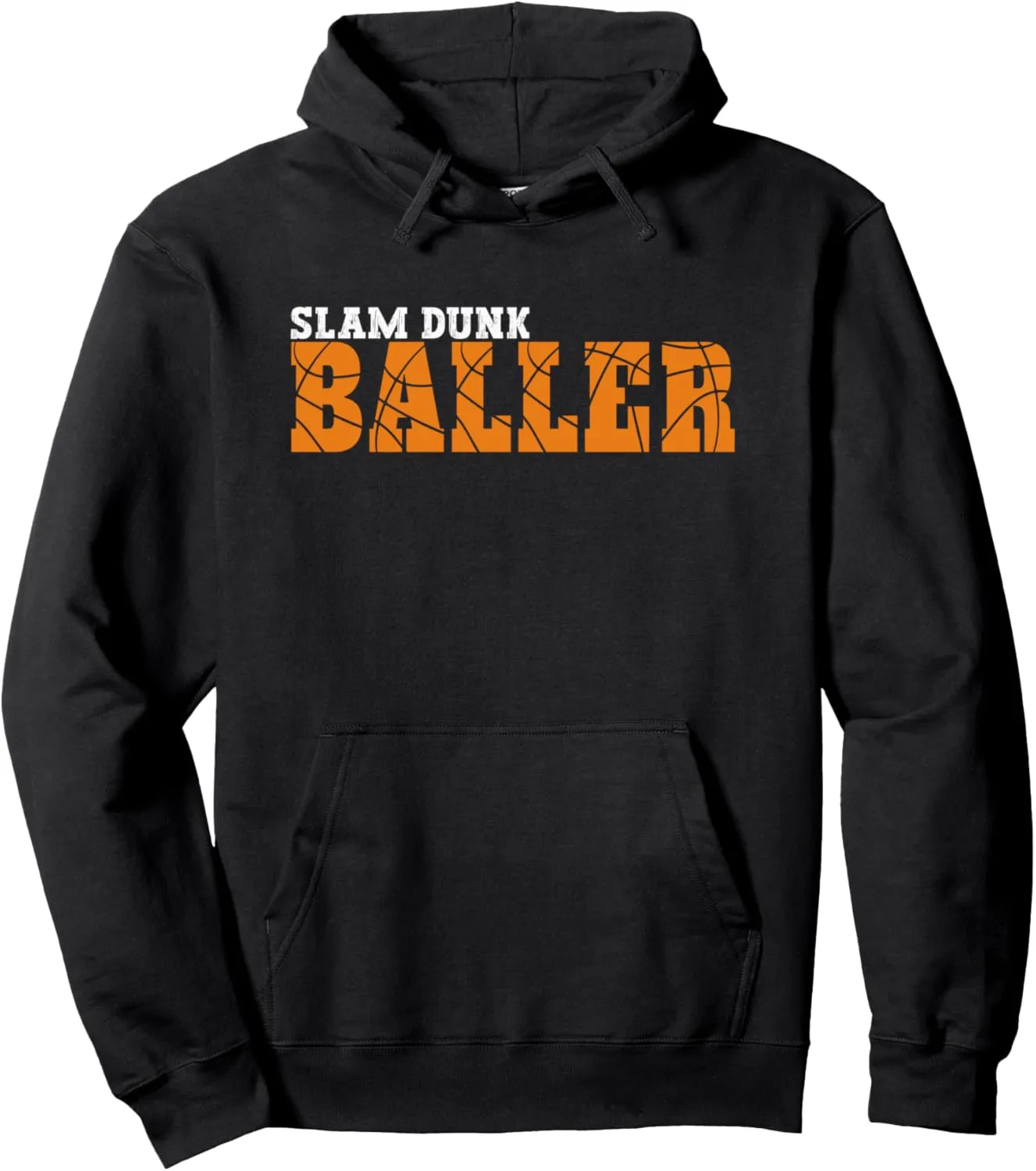 Slam Dunk Baller School Ball Sleep Repeat for the Bball Fan Pullover Hoodie