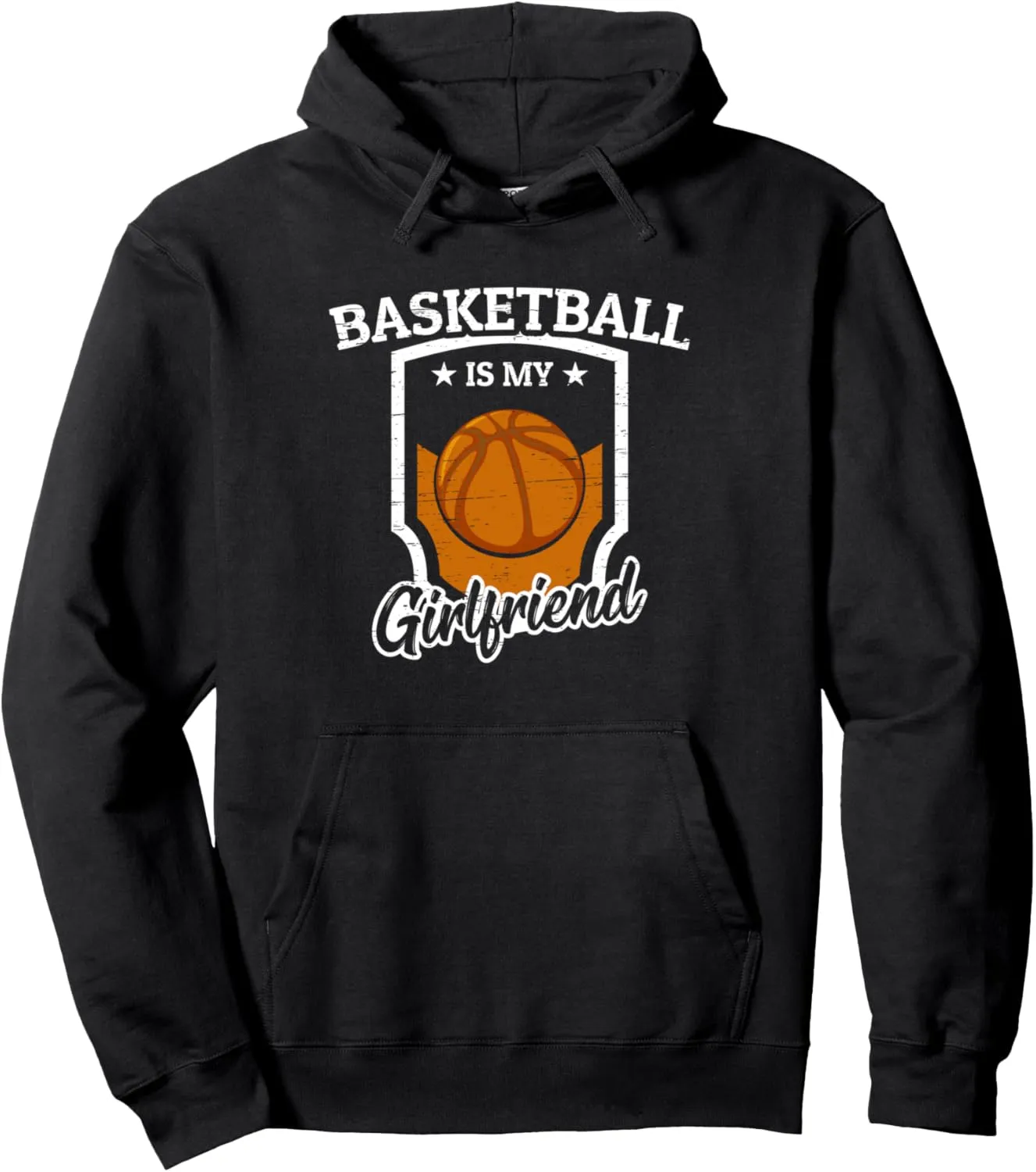 Slam Dunk Champion Basketball Player & Fan Essential Design Pullover Hoodie