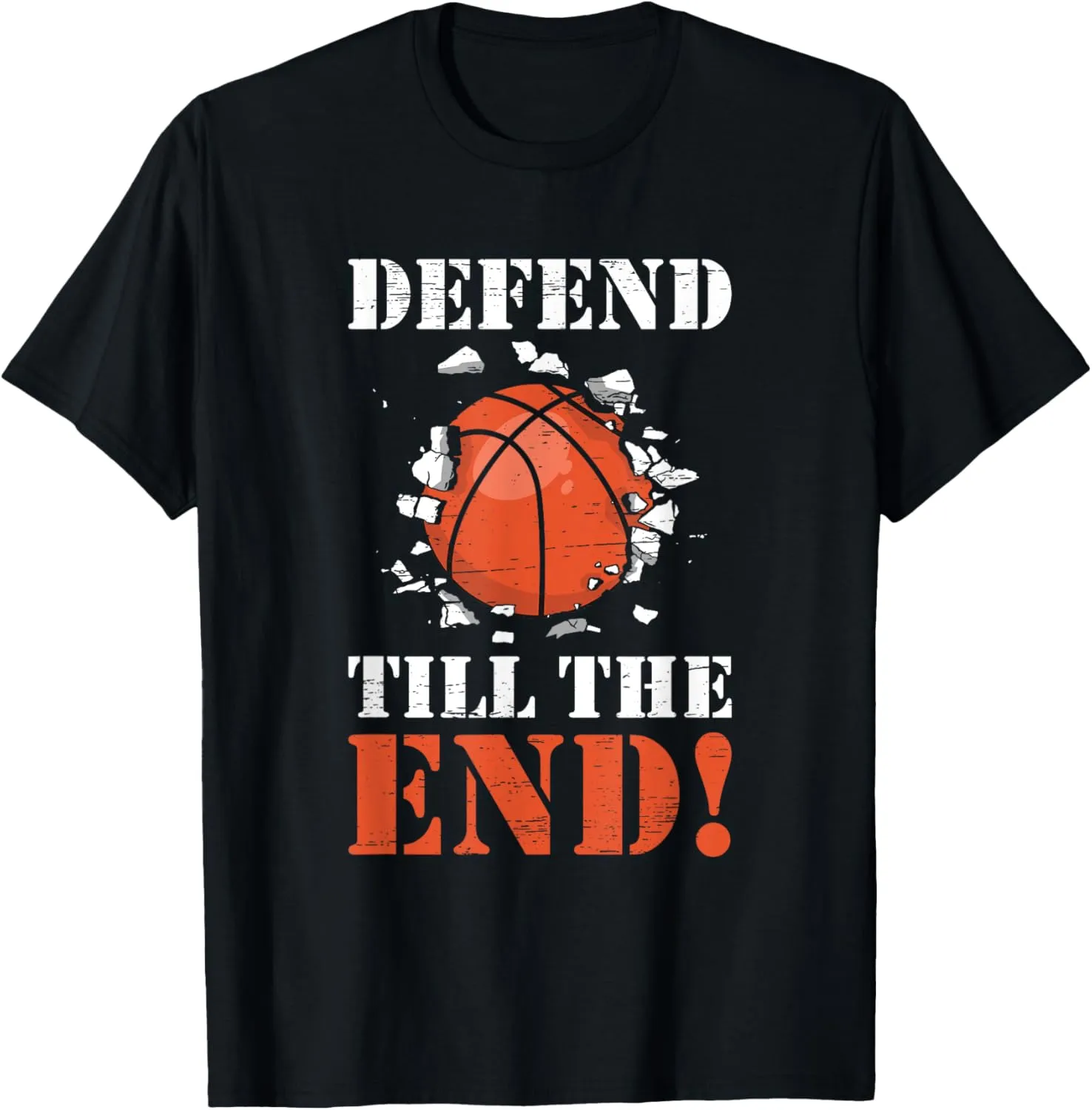 Slam Dunk Champion Basketball Player & Fan Essential Design T-Shirt