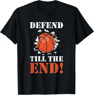 Slam Dunk Champion Basketball Player & Fan Essential Design T-Shirt
