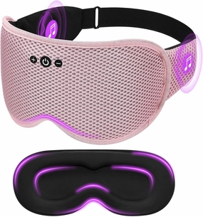 Sleeping Mask for Women, 3D Contoured Sleep Mask with Bluetooth Headphones, Eye Masks for Sleep with Ultra-Thin Stereo Speakers