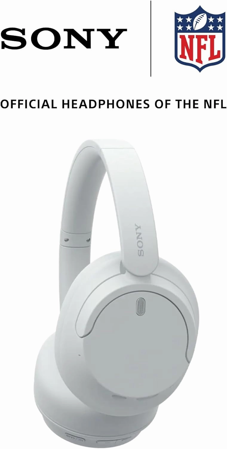 Sony WH-CH720N Noise Canceling Wireless Headphones Bluetooth Over The Ear Headset with Microphone and Alexa Built-in, White New