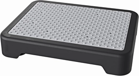 SPACELEAD Mobility Step Stool for Adults & Seniors, Anti-Slip Bathroom Step Stool, Portable Stair Assist Indoor/Outdoor, Platform Step for Kitchen, Office, and Bedroom, 600lbs Capacity, Black-Gray