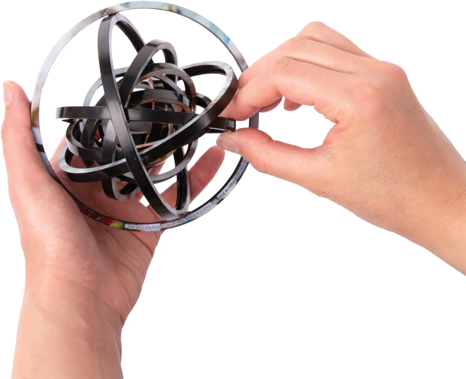Spin Flip Puzzle - Charles Fazzino - Spin it, Flip it, Solve it! for Those who Love Brain teasers! Adult Fidget Toy. Great Gift for Mom, Dad, Teens, Men and Women