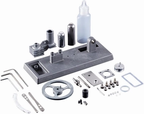 Stirling Engine Model Kit，Mini DIY Completely All-Metal Stirling Engine Model, Physics Mechanics Experiment Teaching Instrument, Gift for Machine Enthusiasts (Bulk), Type 1