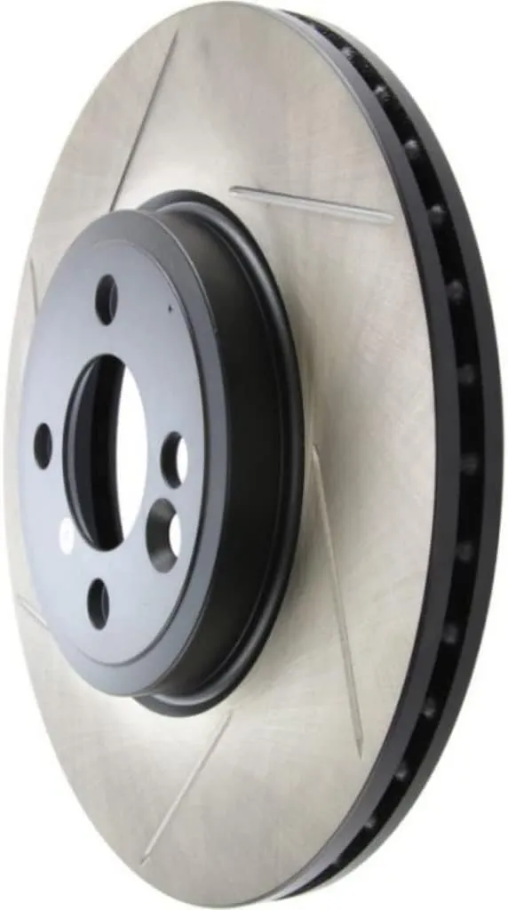 StopTech For Mini Cooper 2007-2016 Brake Rotors Slotted Front Passenger Side, Sold As Kit | 126.34101SR