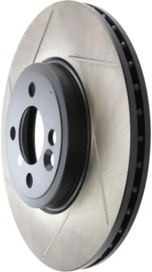 StopTech For Mini Cooper 2007-2016 Brake Rotors Slotted Front Passenger Side, Sold As Kit | 126.34101SR