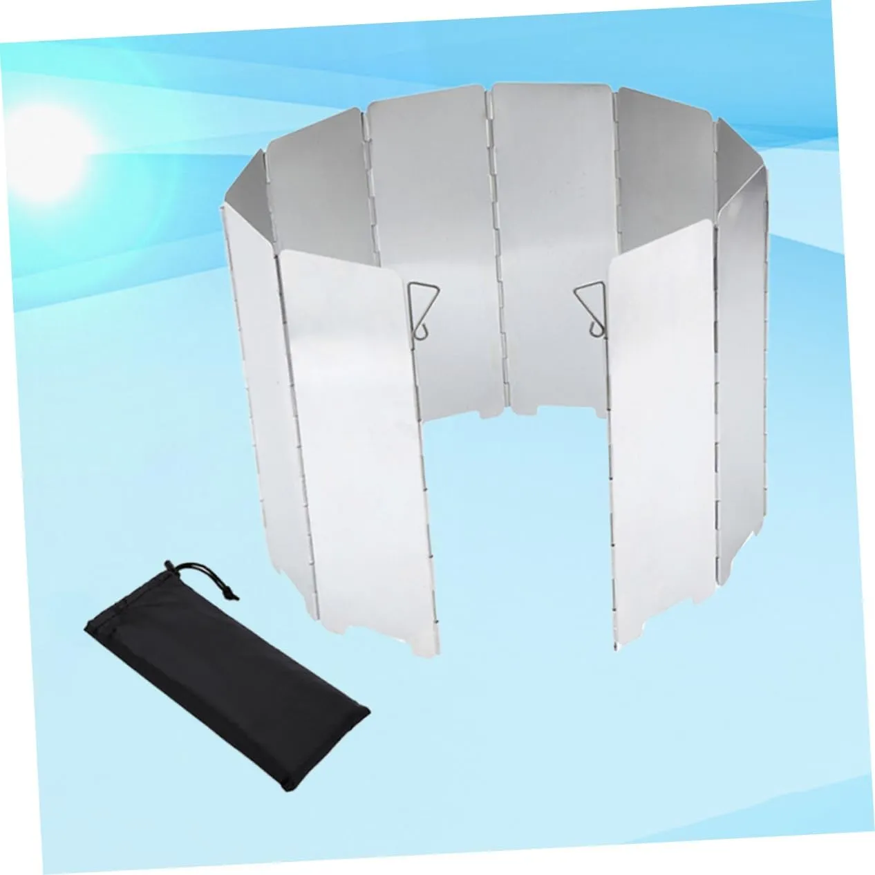 Stoves Screens Portable Camping Stove Grilling Stove Wind Protector Kettle Stovetop Portable Gas Burner
