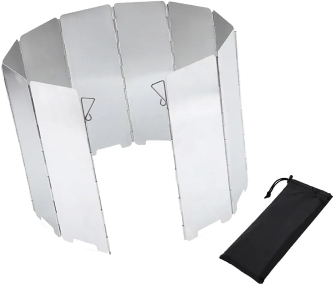 Stoves Screens Portable Camping Stove Grilling Stove Wind Protector Kettle Stovetop Portable Gas Burner