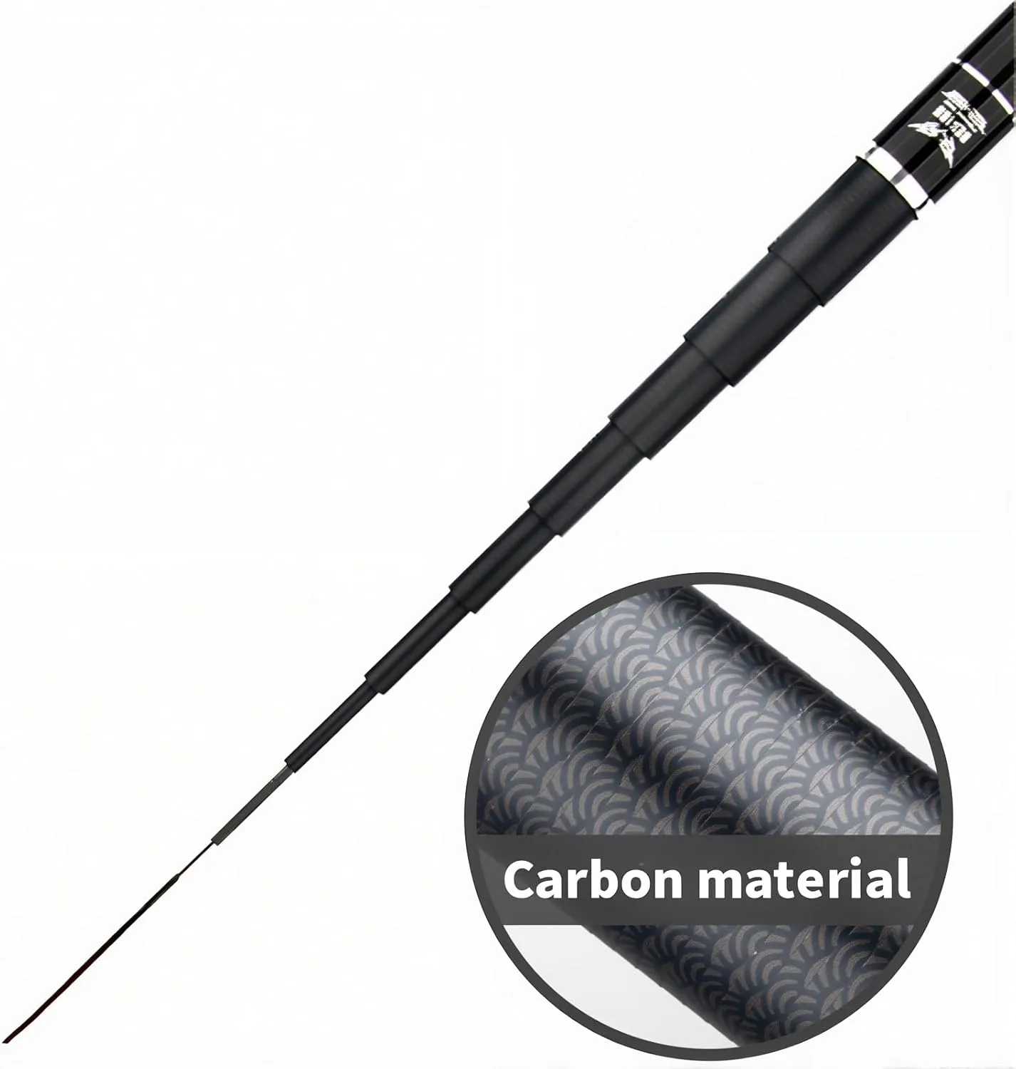 Stream Fishing Rod 3.6m 4.5m 5.4m 6.3m 7.2m Carbon Fiber Telescopic Fishing Pole CañAs De Pescar Portable for Rivers Lakes Ponds & Oceans