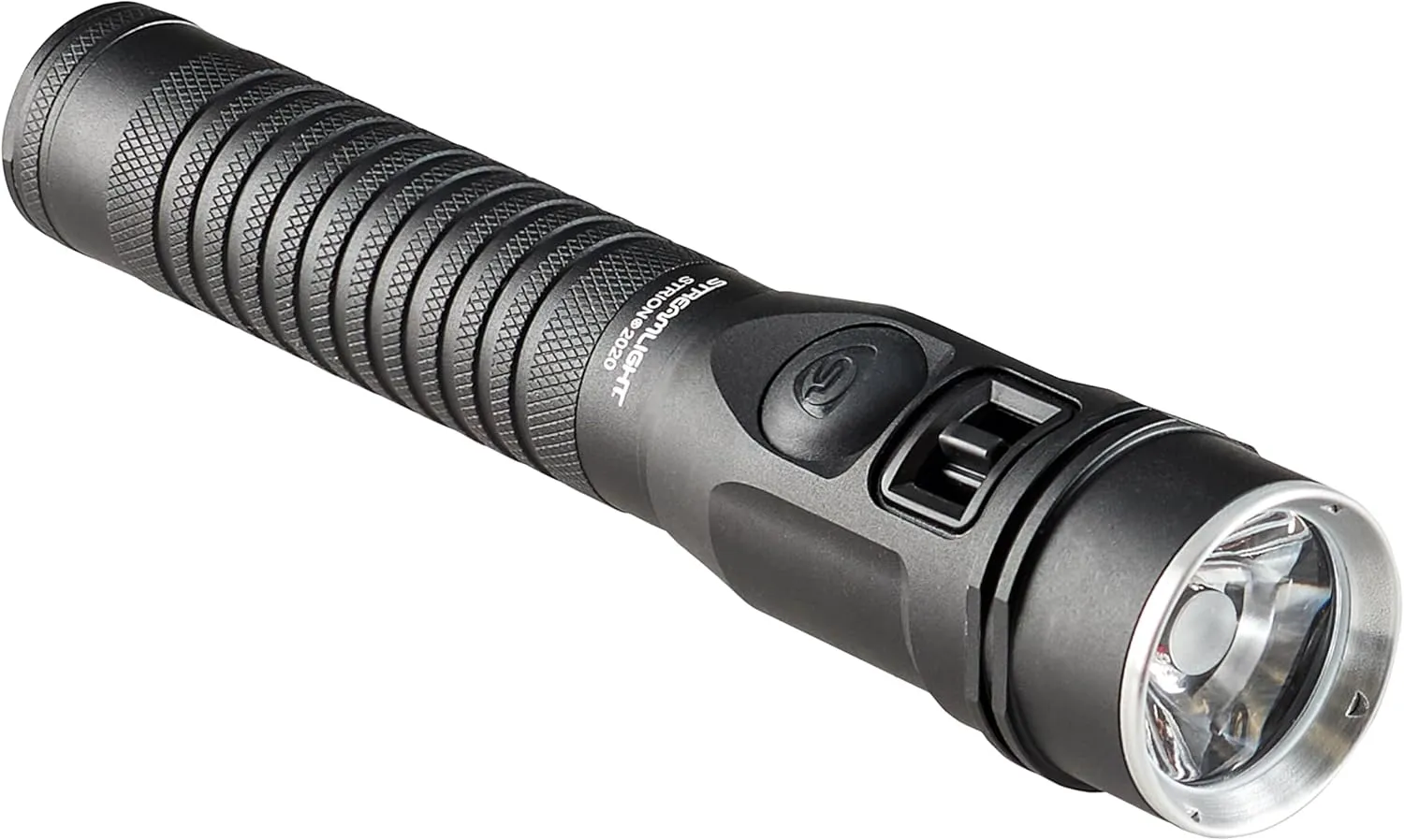 Streamlight 74435 Strion 2020 1200-Lumen Rechargeable LED Flashlight, Includes 120V/100V AC/12V DC Piggyback Charging System, Black