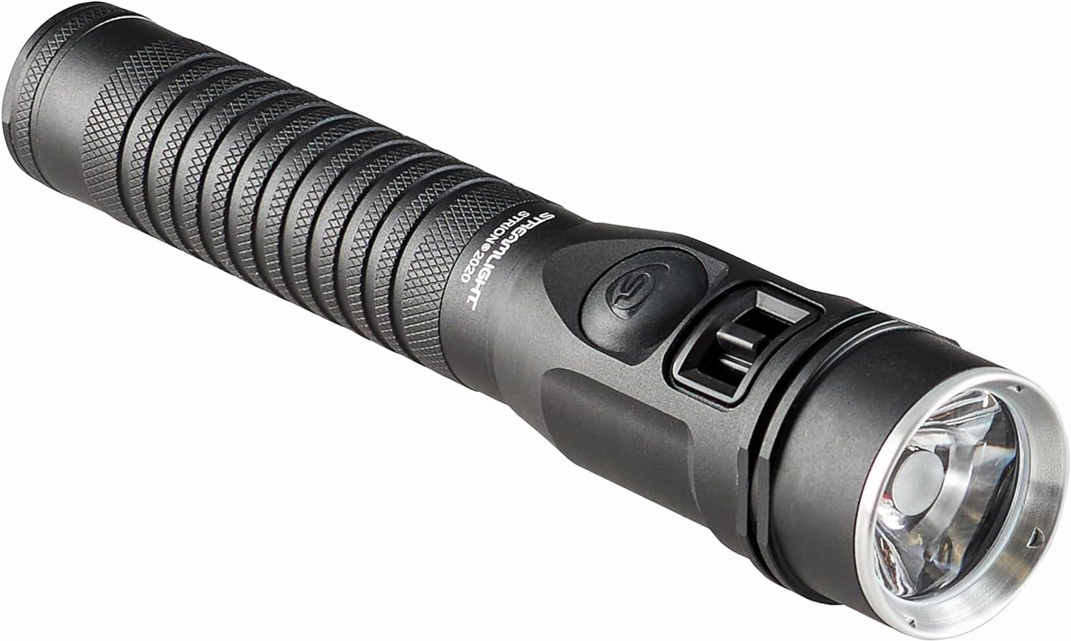Streamlight 74435 Strion 2020 1200-Lumen Rechargeable LED Flashlight, Includes 120V/100V AC/12V DC Piggyback Charging System, Black