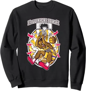 streetart basketball funny dunk Sweatshirt