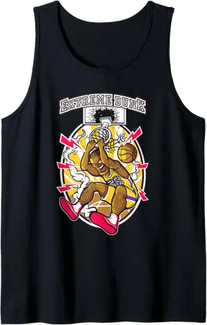 streetart basketball funny dunk Tank Top