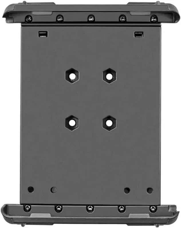 Strg Industrial Tablet Mount, Heavy Duty Spring Loaded Tablet Holder for iPad/iPad mini Samsung Galaxy 6.8"-8.5" Tablets, Compatible with RAM 1" and 1.5" Size Ball Mounts (Not Included Ball Mounts)
