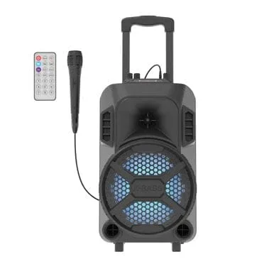 Studio Z 10" Rechargeable Speaker Take your party and DJ sounds to the next level with the Studio Z STZP-1000 10-Inch Rechargeable Speaker Woofer with USB Music Stream - STZP-1000