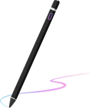 Stylus Pen for Touch Screens, Fine Point Stylist Active Pencil Compatible with iPhone iPad Pro Air Mini and Other Tablets (Black)