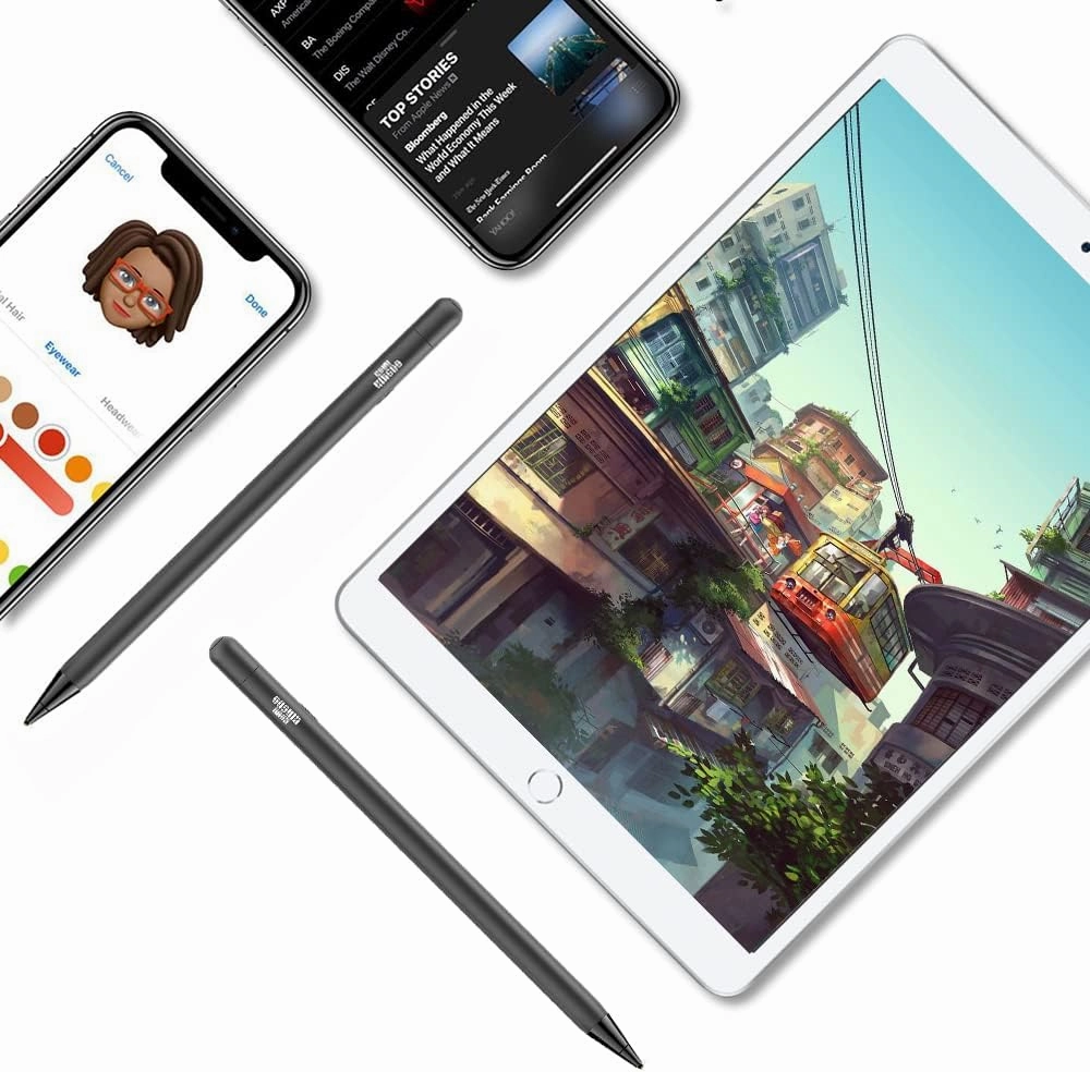 Stylus for iPad,Stylus for iPhone, Rechargeable 1.4mm Fine Tip Pen for Drawing and Writing