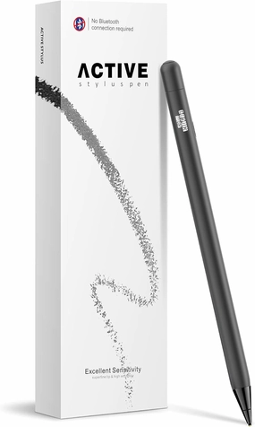 Stylus for iPad,Stylus for iPhone, Rechargeable 1.4mm Fine Tip Pen for Drawing and Writing