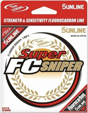 Sunline Super FC Sniper Fluorocarbon Fishing Line, 6 Pound 660 Yards, Natural Clear